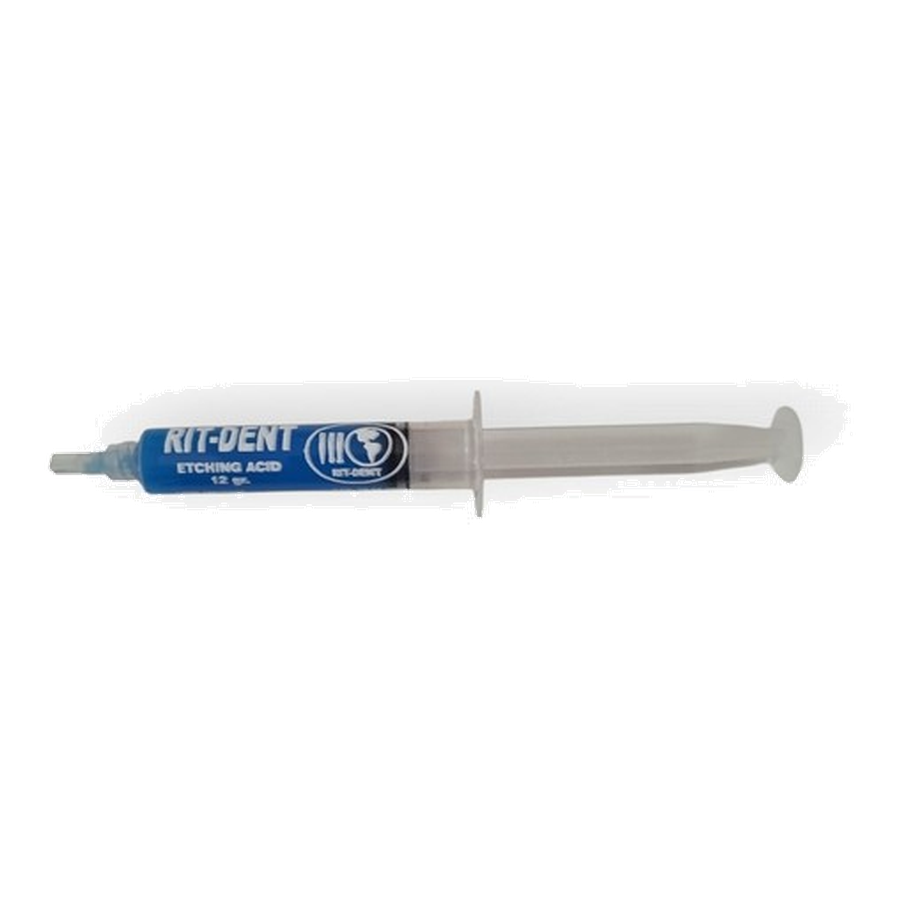 Rit-Dent Etching Acid — Gel de ácido grabador (ácido fosfórico)